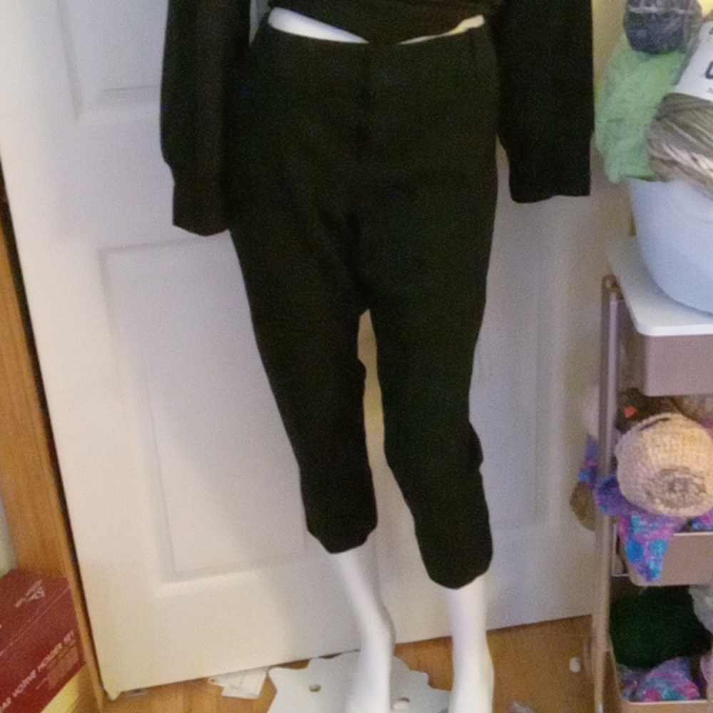 Cropped dress pants